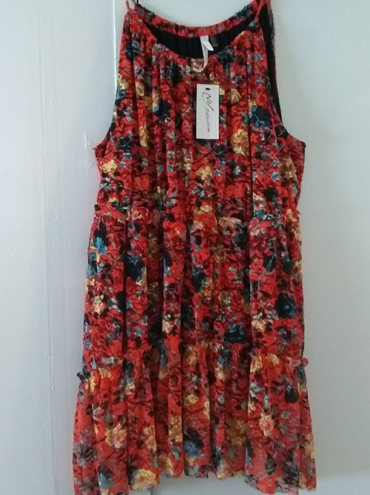 NY Collection Floral Dress